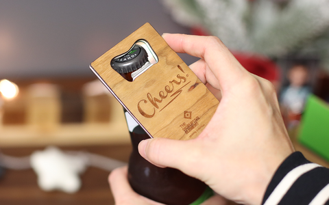 credit card bottle opener