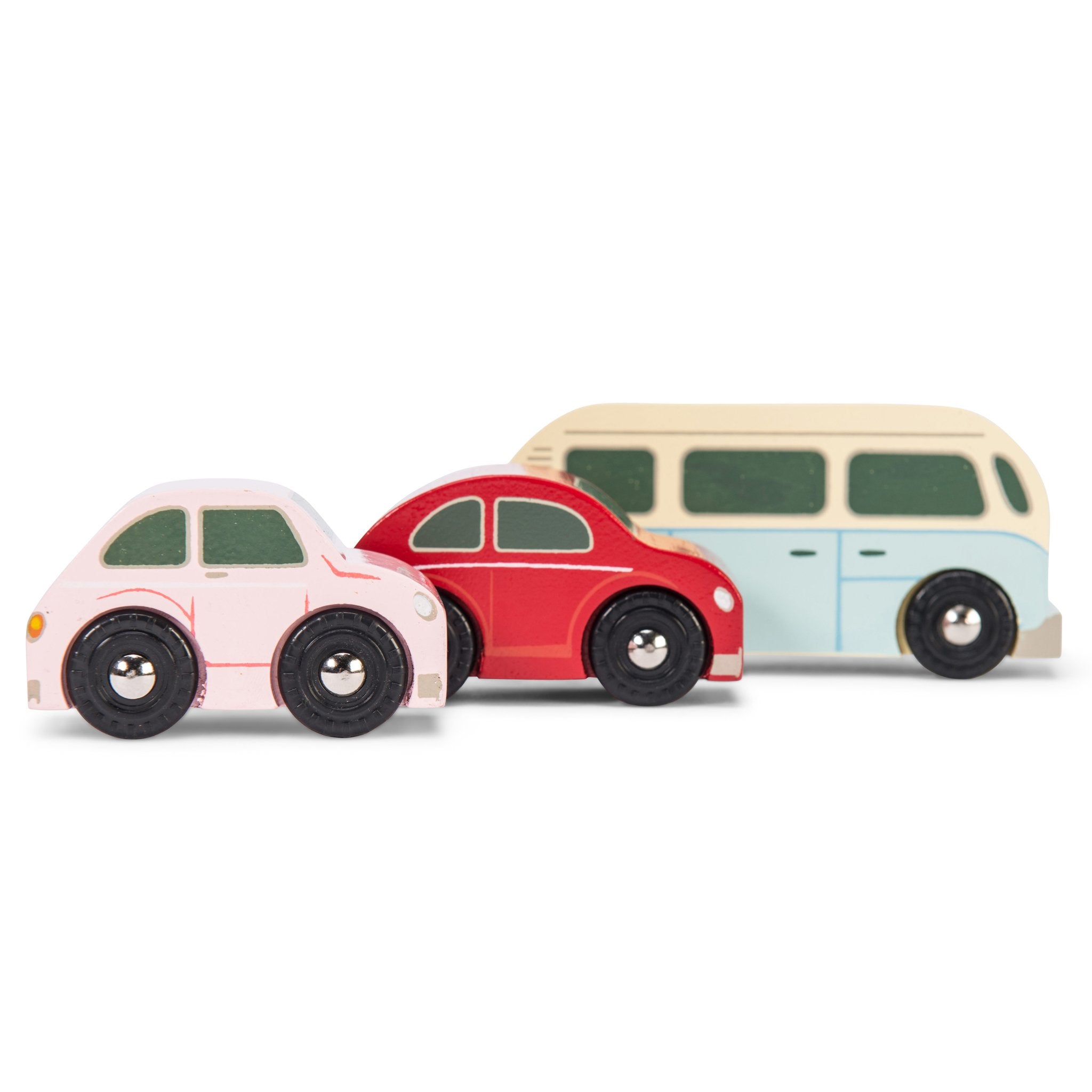 Retro Metro Car Set | Kids Wooden Cars 