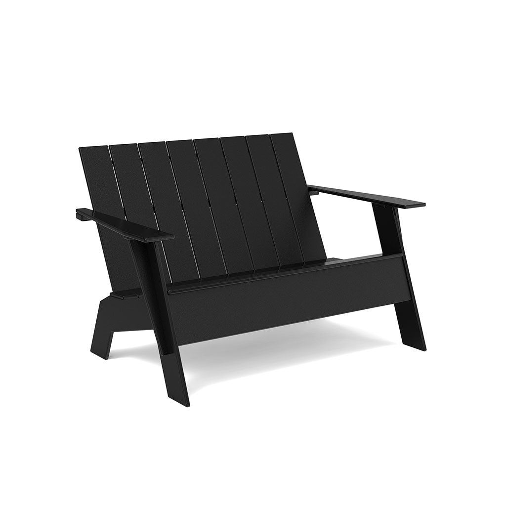 Adirondack Bench Tall Black ?v=1651585104