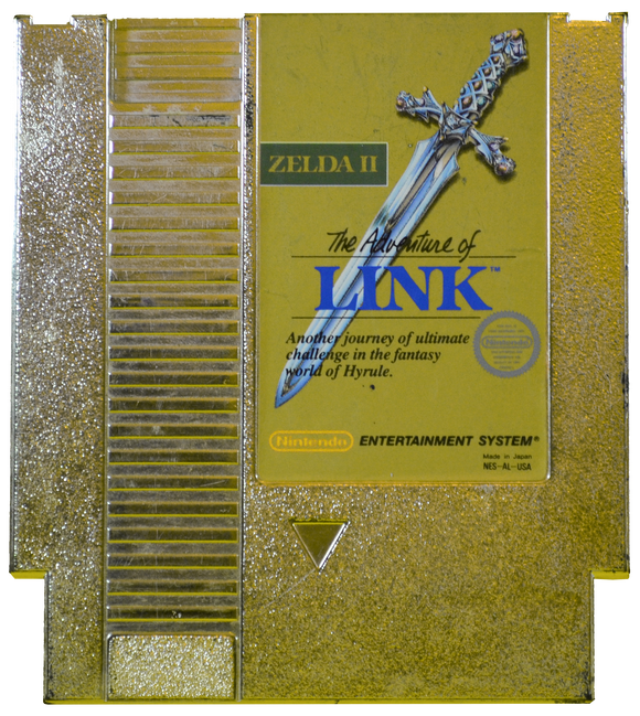 zelda 2 the adventure of link gold cartridge price