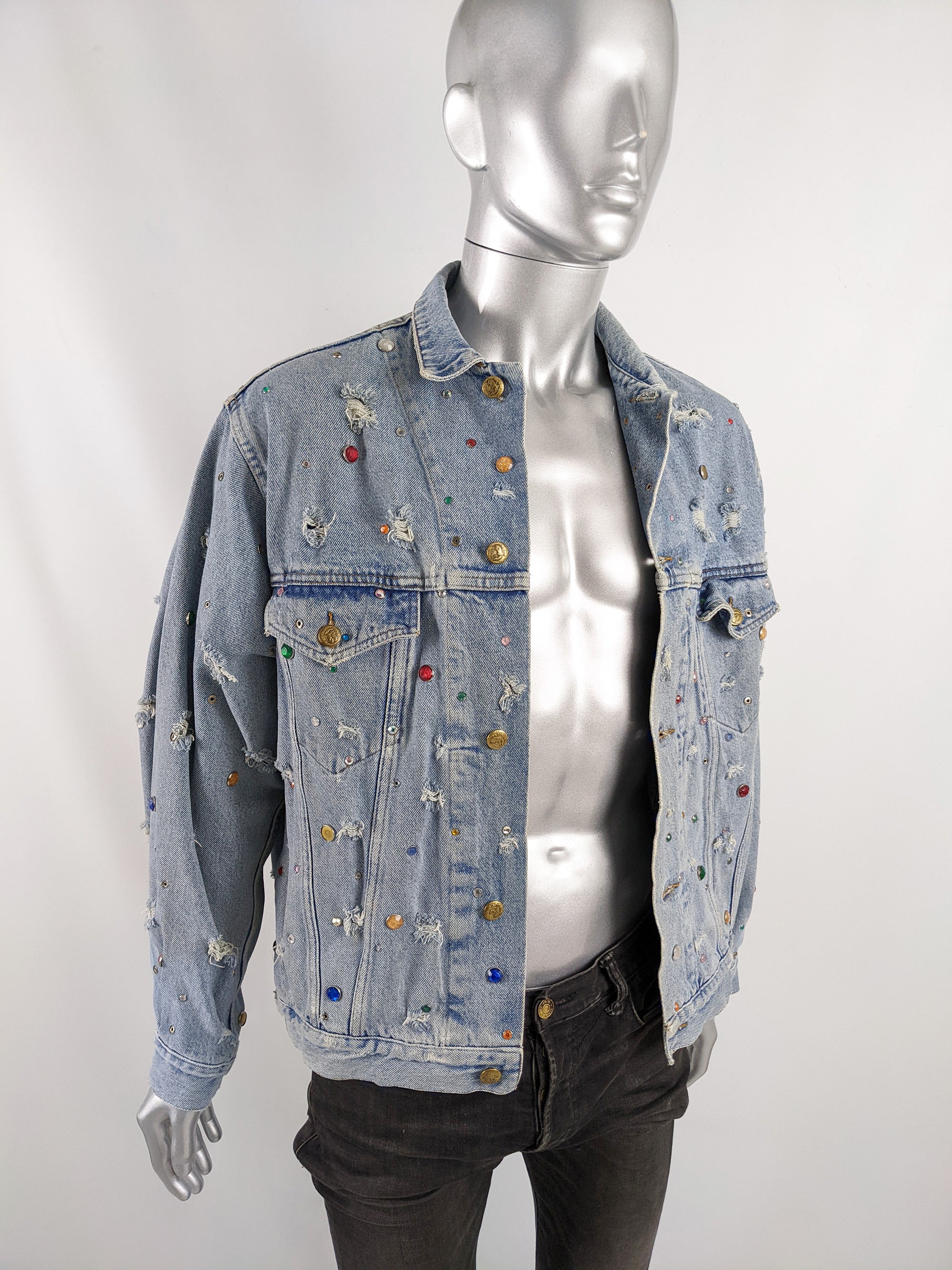 破格値下げ】 80s katharine hamnett denim jacket iauoe.edu.ng