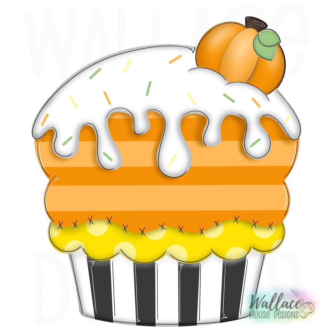 Halloween Cupcake Printable Template