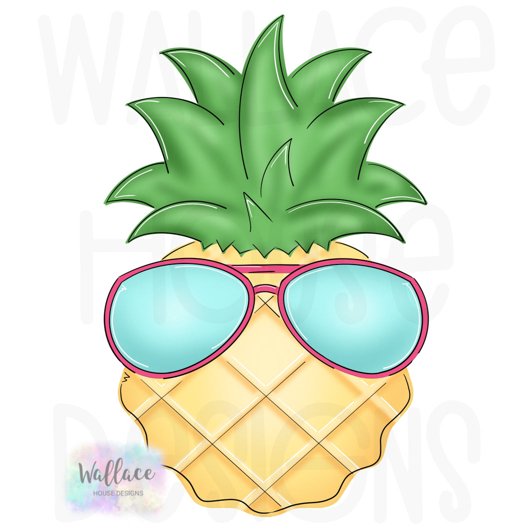 printable pineapple template