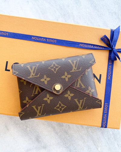 LOUIS VUITTON 2021 Monogram Pochette Kirigami Small Pouch – ELLUXE