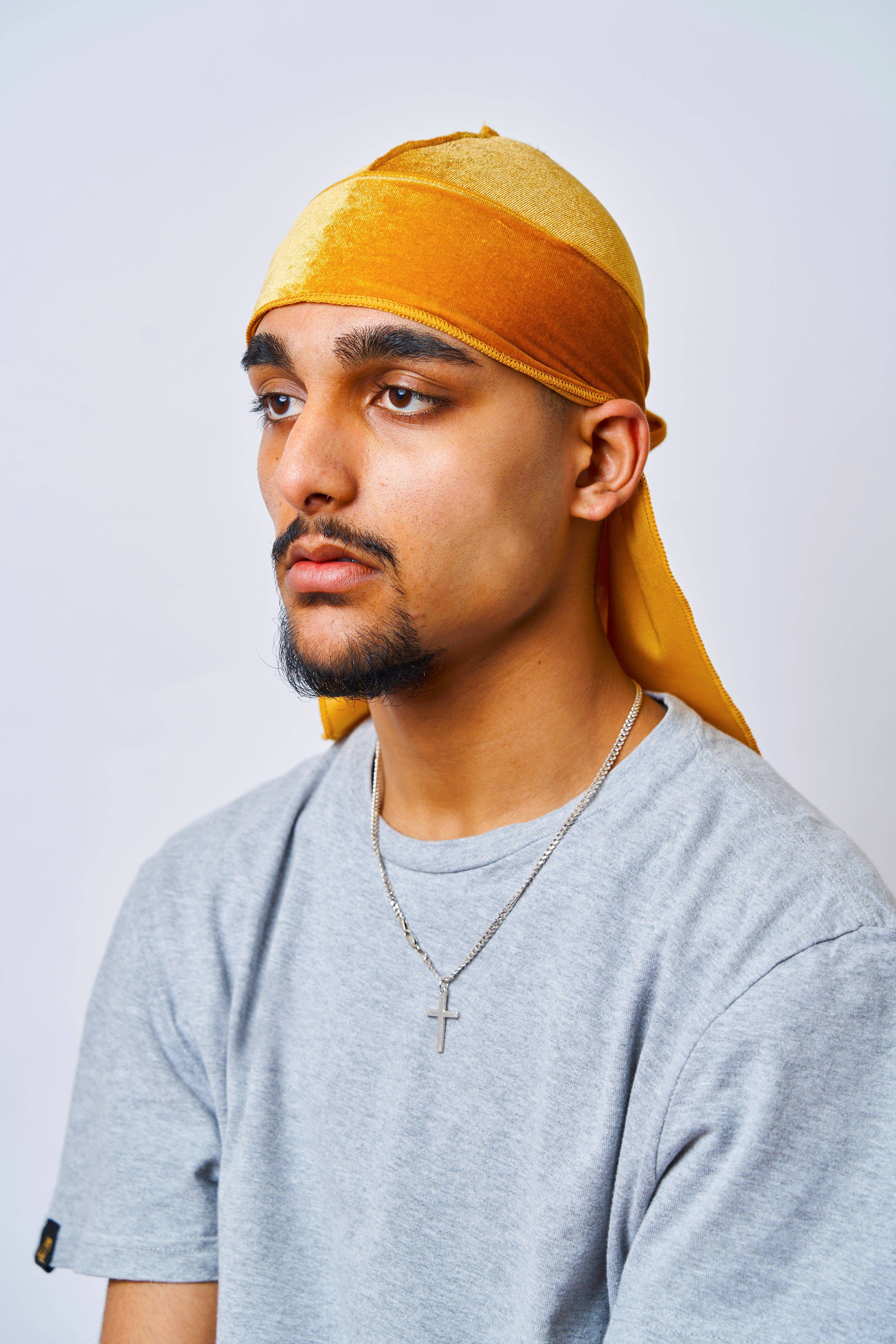 Gold Velvet Durag | Darko Beauty