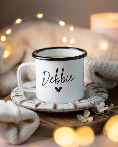 Personalised mug (clear glass) – DS Custom Crafting