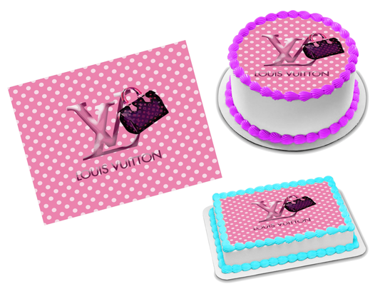 Louis Vuitton Edible Cake Toppers – Cakecery