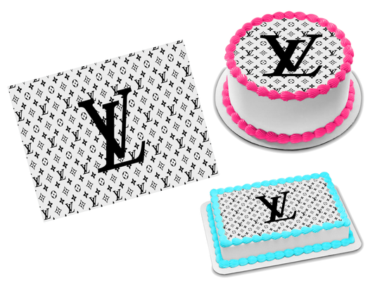 Louis Vuitton Edible Cake Toppers – Ediblecakeimage