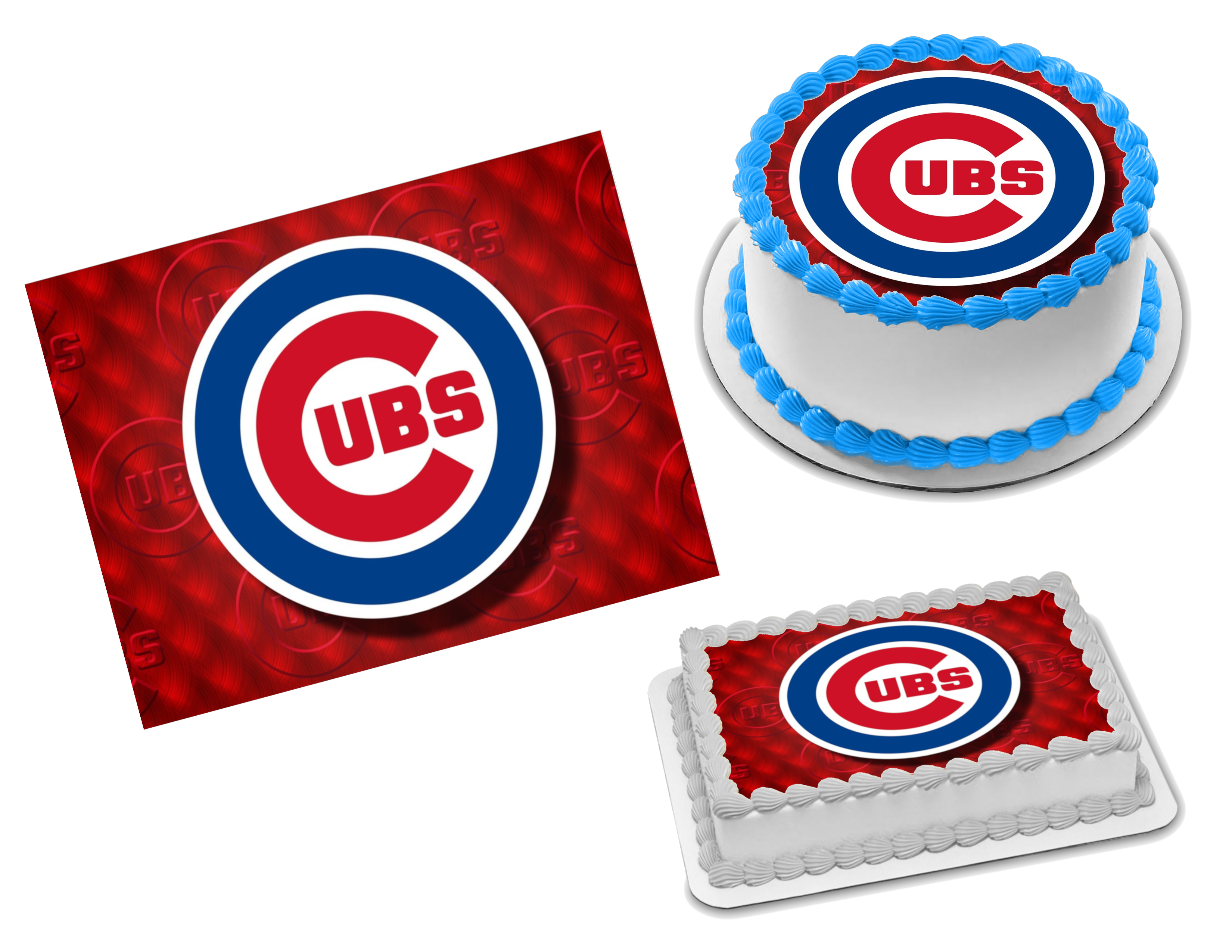Chicago Cubs Cake | Debs Delights