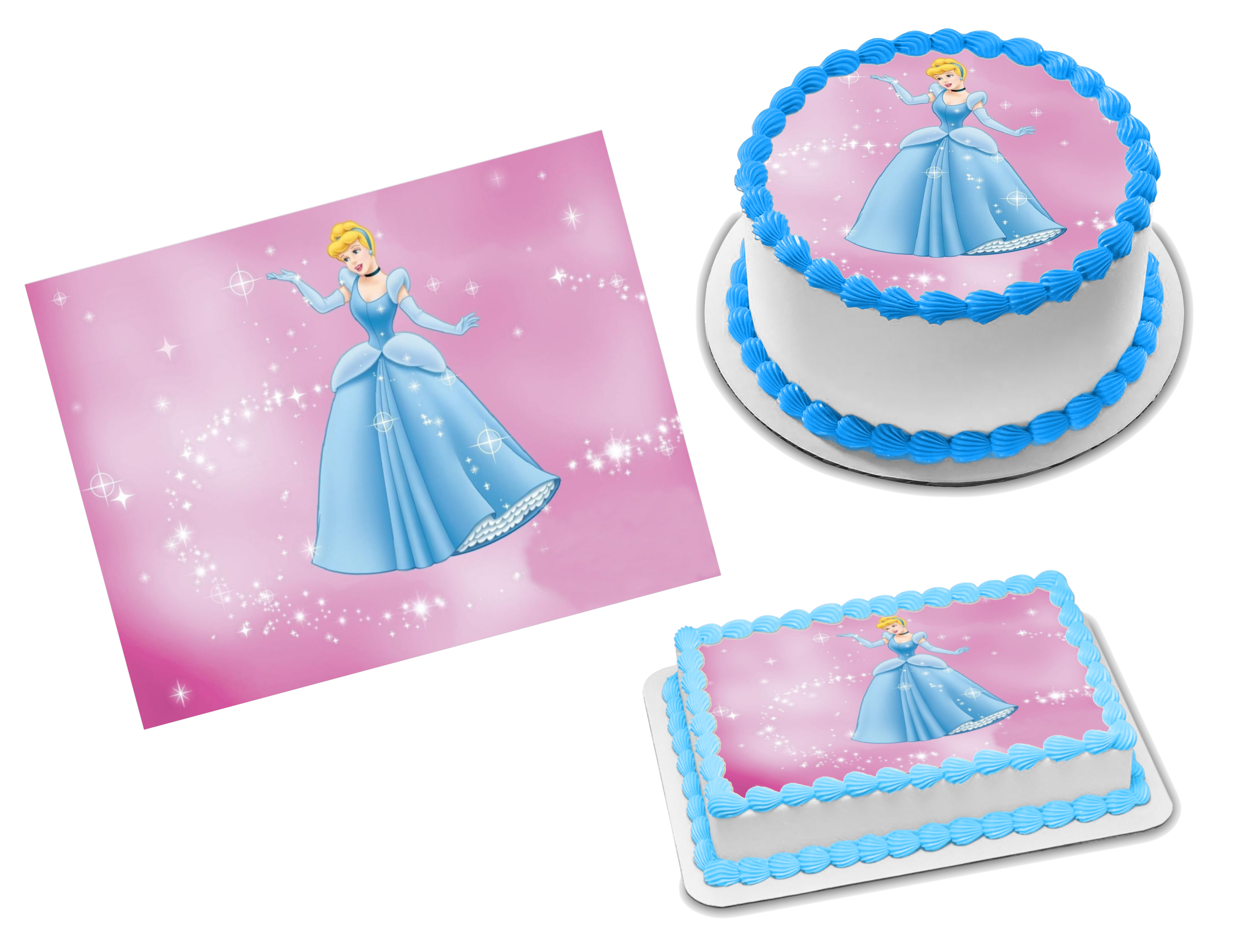 Cinderella Cake Design Images | Cinderella Birthday Cake Ideas - YouTube