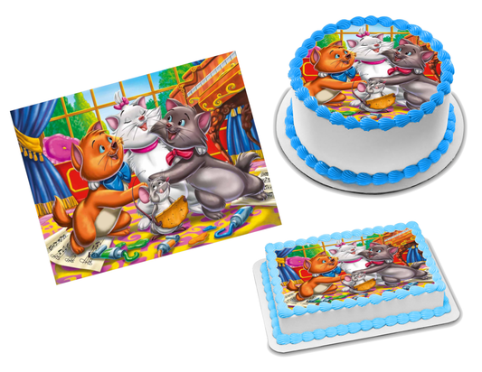 Tom And Jerry Edible Cupcake Toppers (12 Images) Cake Image Icing Suga -  PartyCreationz