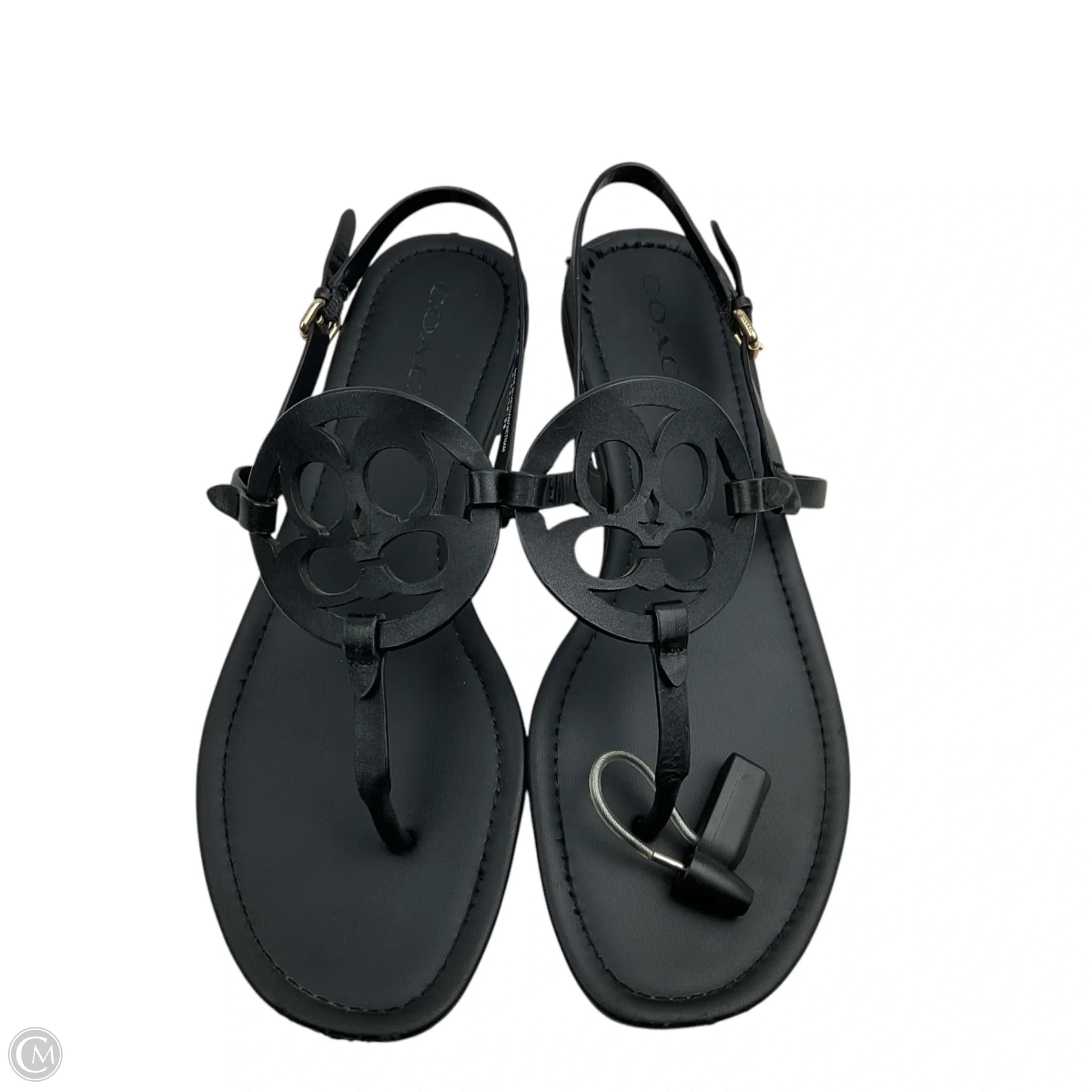 Shoes Designer By Coach In Black, Size: 9.5