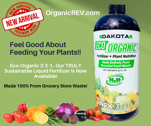 Eco-Organic liquid organic fertilizer made from food waste