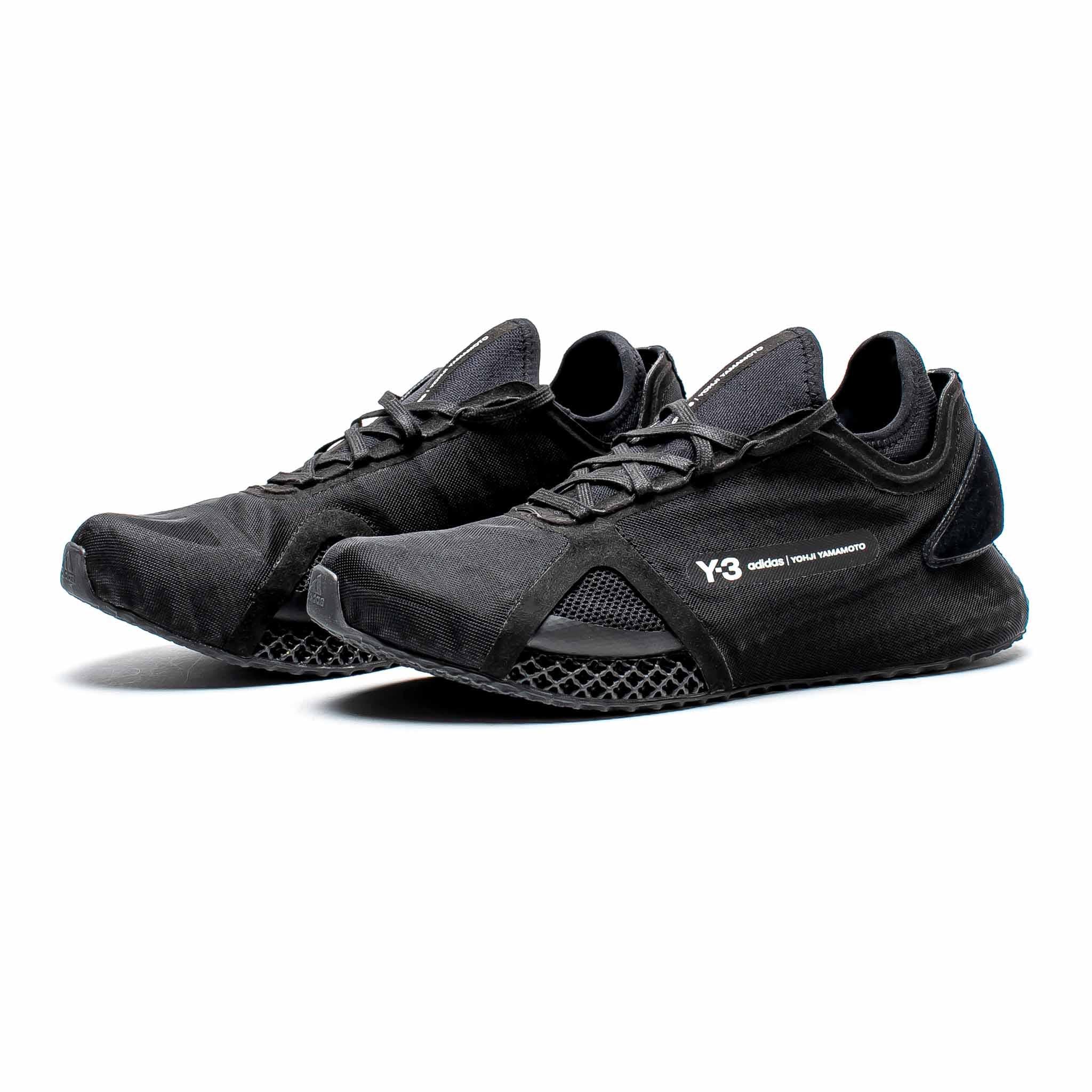 ADIDAS Y-3 Runner 4D IO Triple Black & SNEAKERBOX