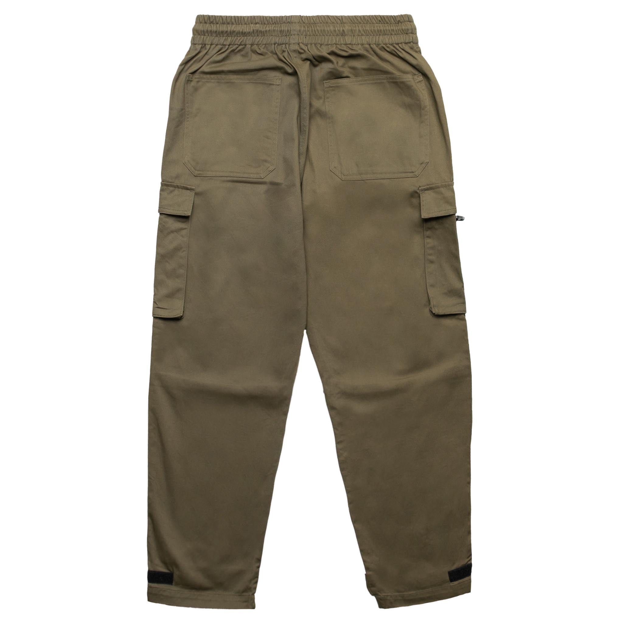 HOMME+ Reflective Strap Tech Cargo Pants Army & SNEAKERBOX