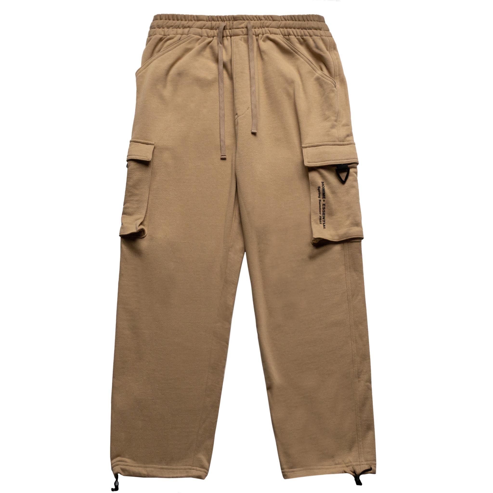 HOMME+ Cargo Sweatpants Beige & SNEAKERBOX