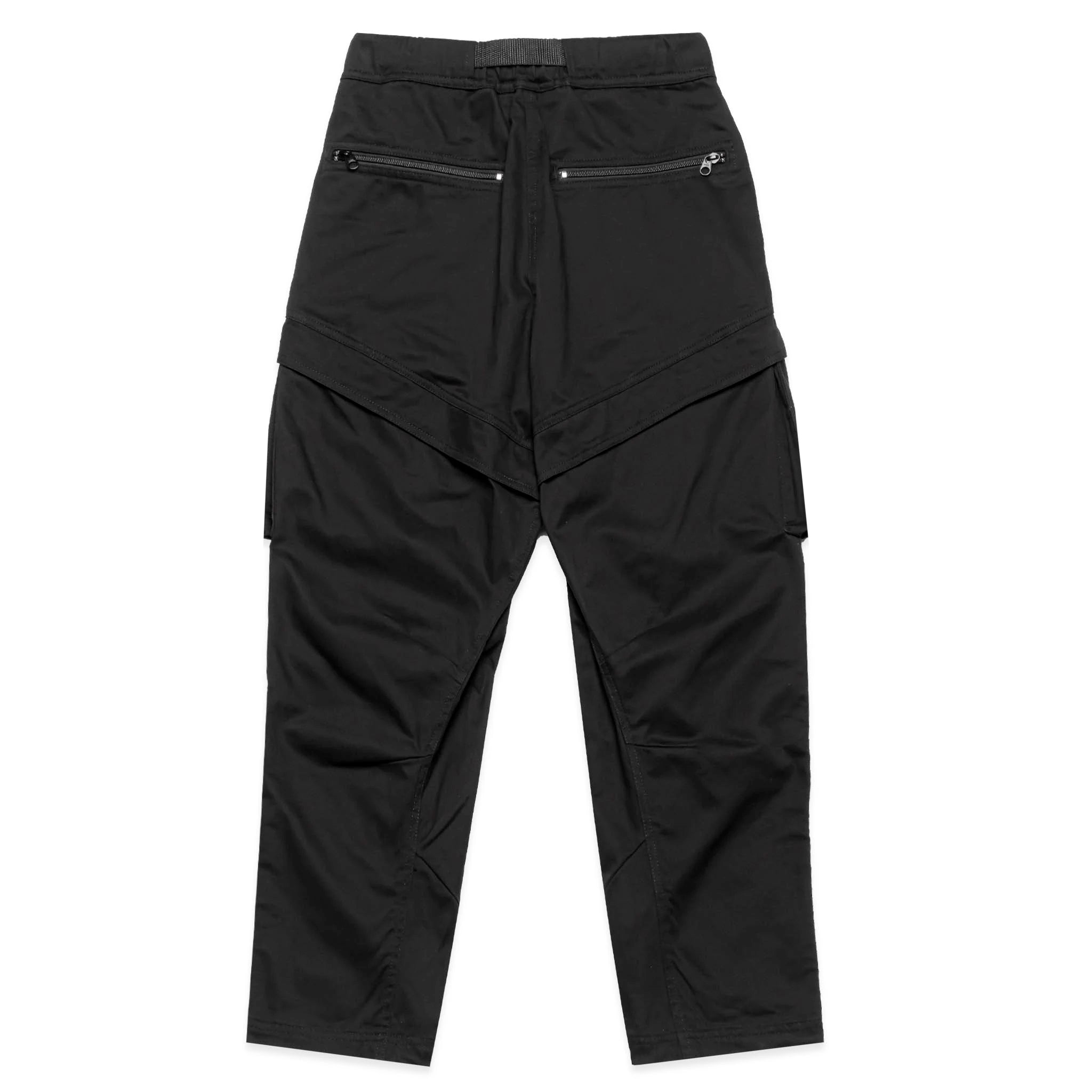 HOMME+ Heavyweight Cropped Cargo Pants Black & SNEAKERBOX