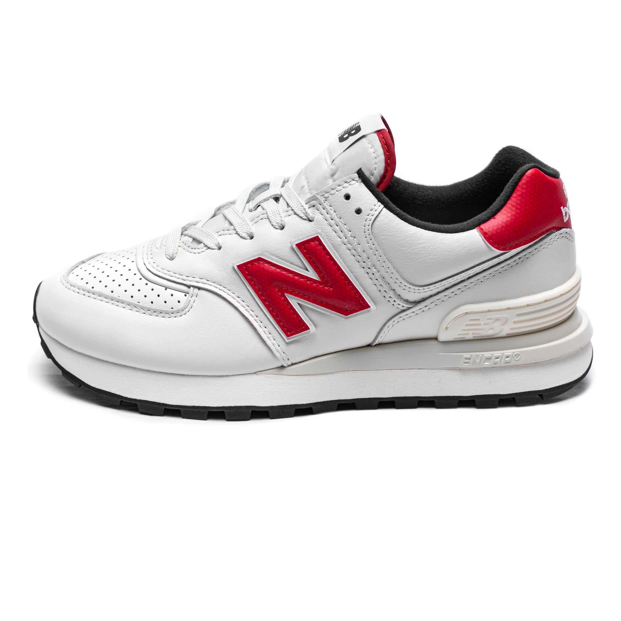 New Balance U574LGTC 574 Legacy Angora/Crimson & SNEAKERBOX