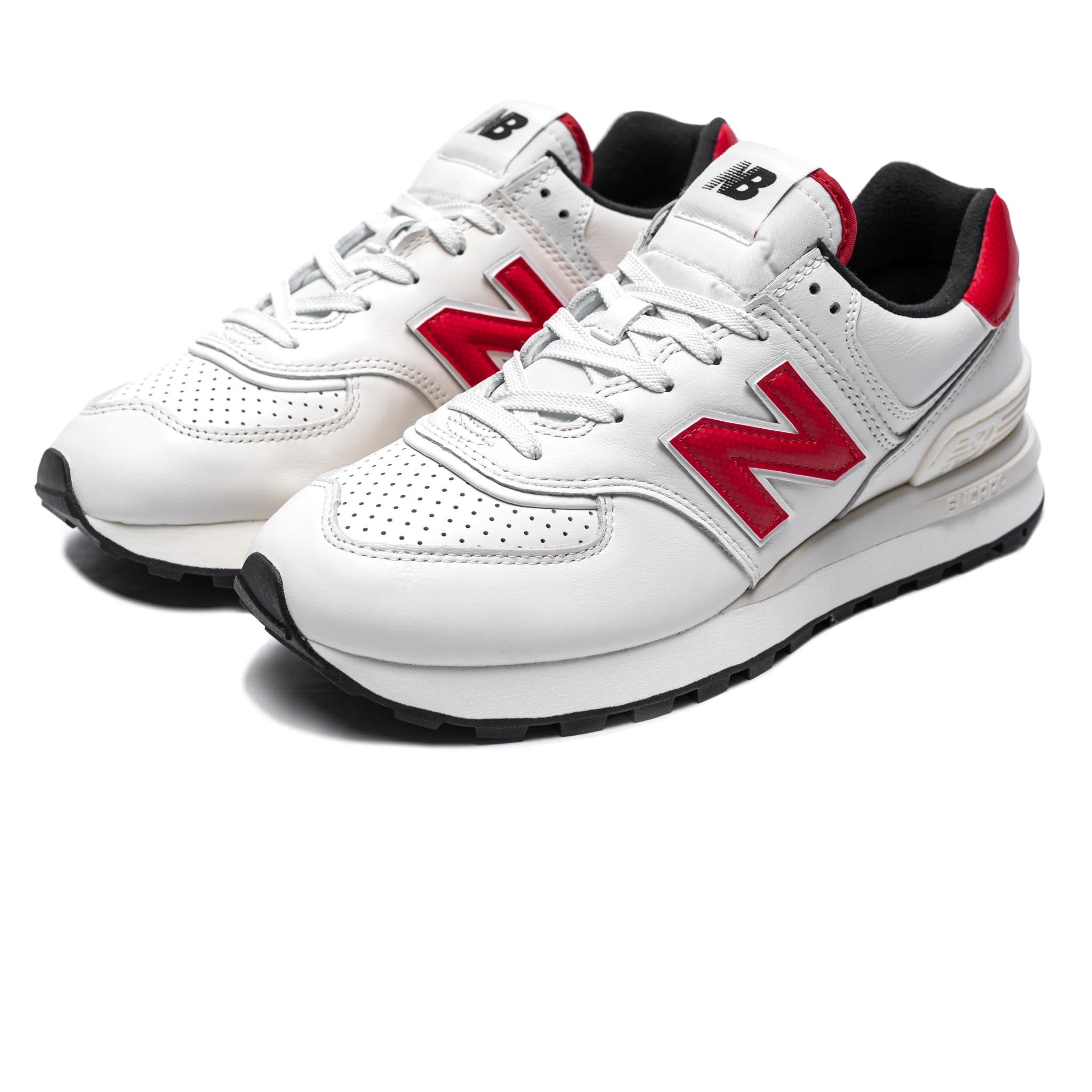 New Balance U574LGTC 574 Legacy Angora/Crimson & SNEAKERBOX