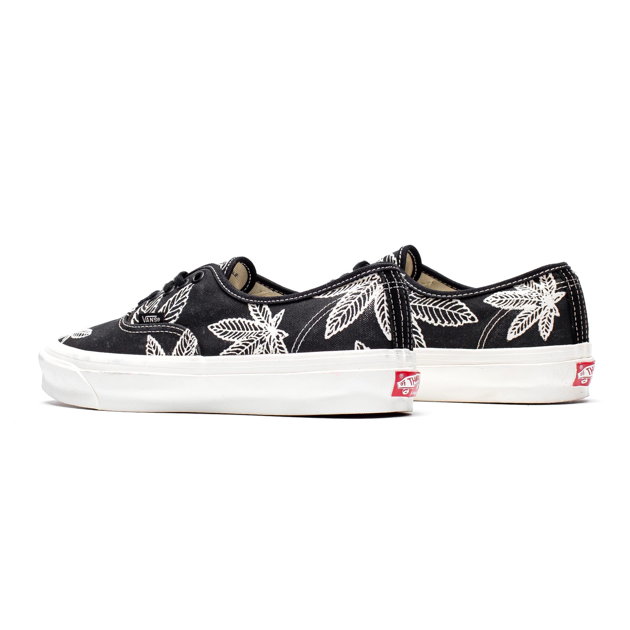 Vans Vault OG Authentic LX 'Sweet Leaf' Black & SNEAKERBOX