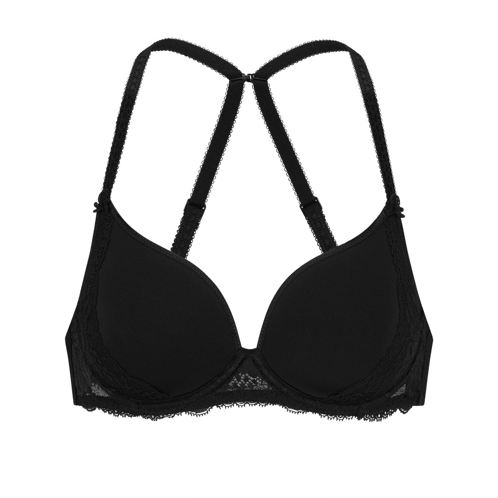 PROMESSE 3D Plunge Bra in Platinum Blue – Christina's Luxuries