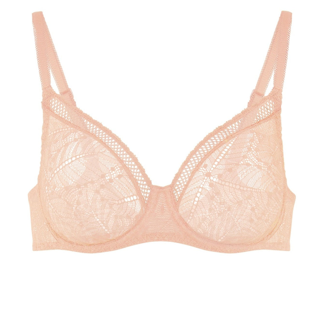 Naomi Petite Demi-cup Bra Y008 - Whisper Pink