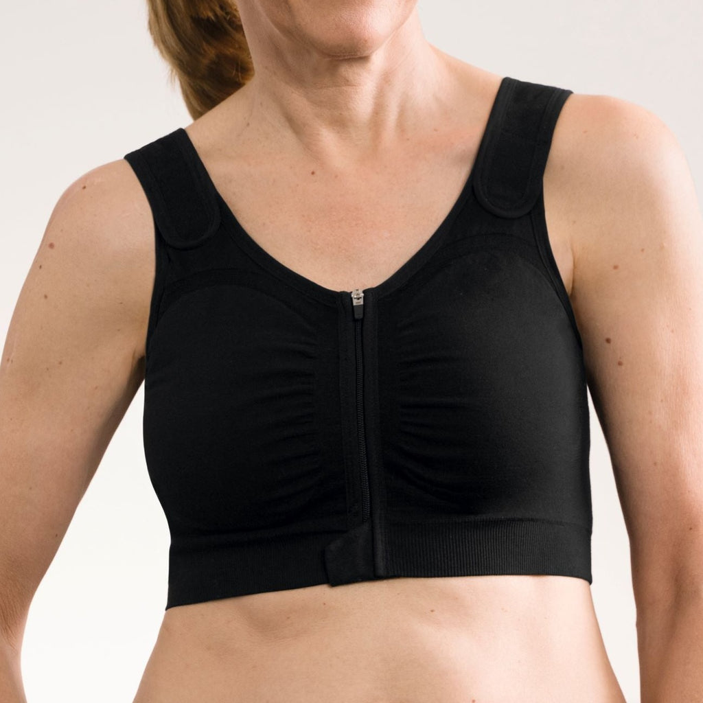 Emilia Seamless Comfort Mastectomy Mastectomy Bra - black, Amoena Canada