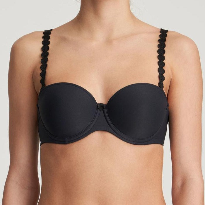 0120828CHB Tom Strapless Bra by Marie | Graphite Charcoal