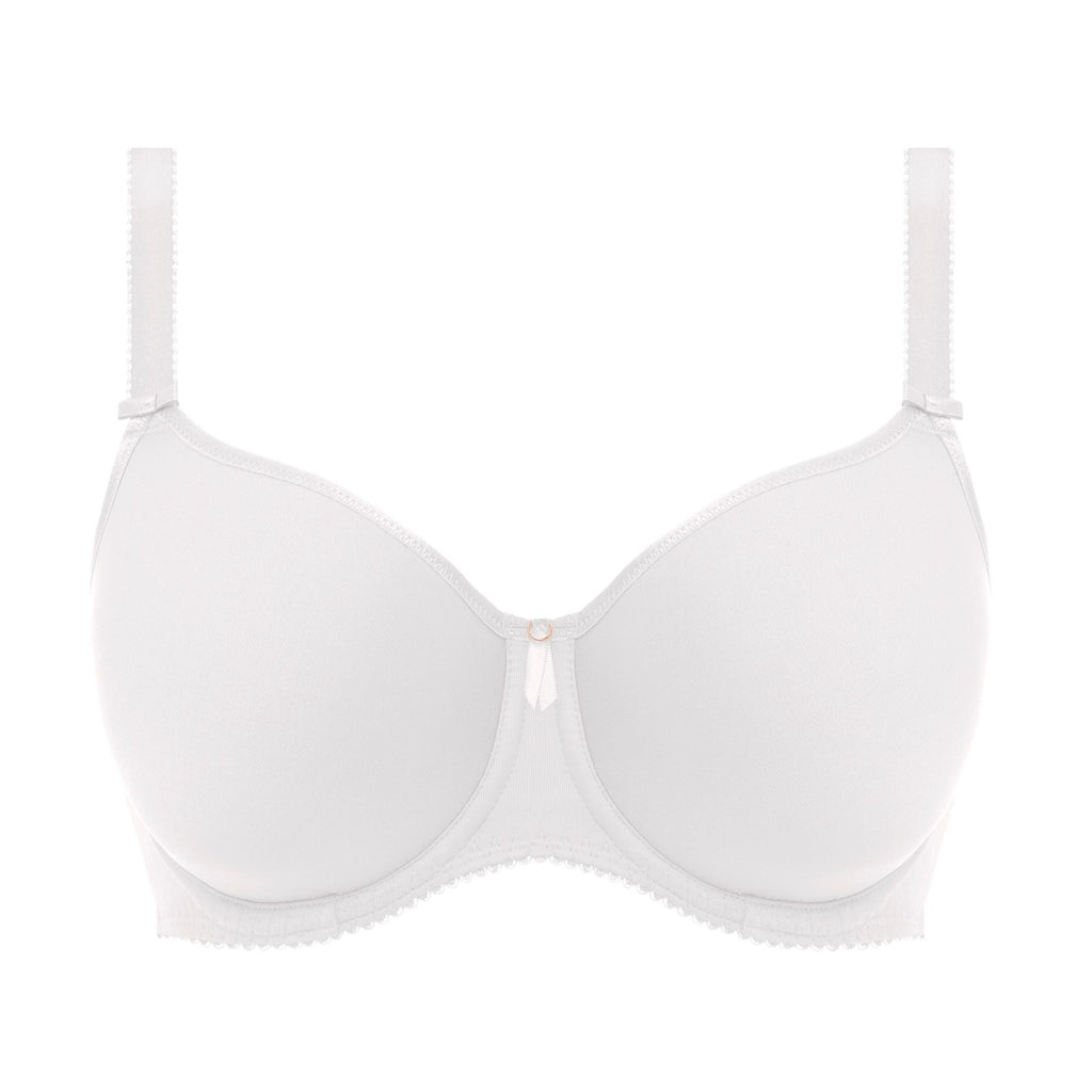 Buy Rupa Softline Butterfly 1013 Elastic Strap D-Cup Bra White (34D-85 cm)  Online