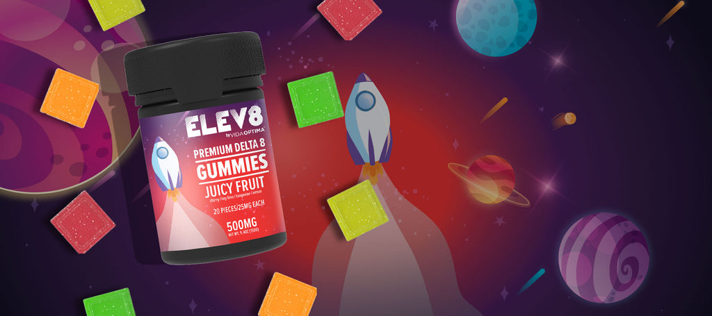 Elev8 25mg Delta 8 THC Gummies