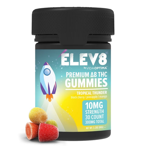 Elev8™ Delta 8 Gummies - Vida Optima™-D8 Edibles