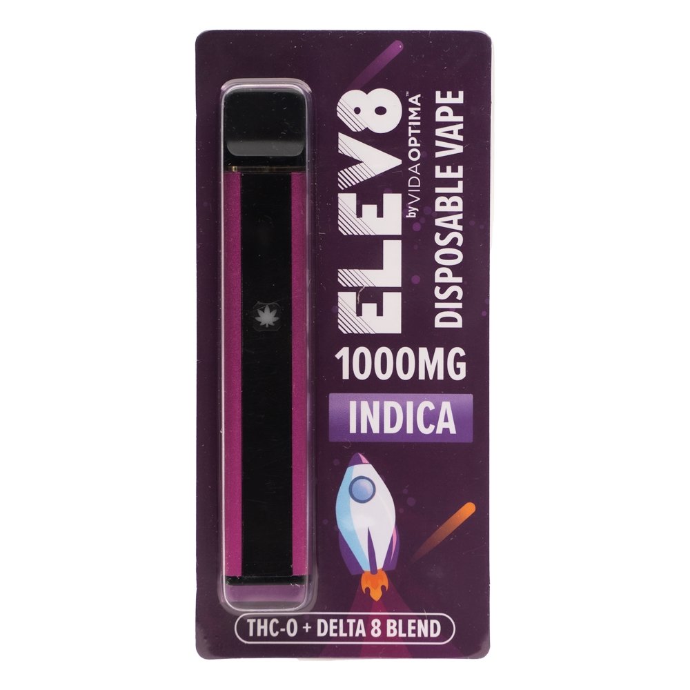 Vida Optima™ Elev8™ Disposable Delta 8 THC + THC-O Vape (1mL) D8 Vape