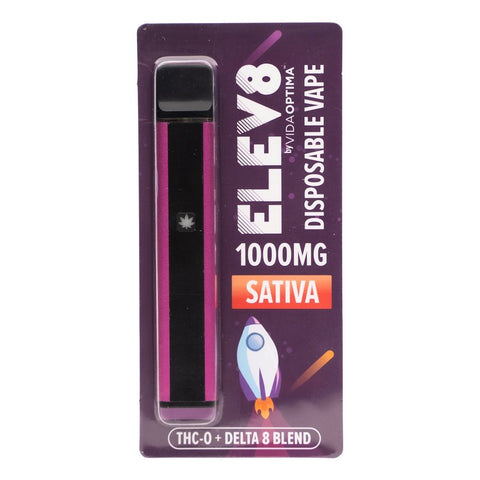 Vida Optima™ Elev8™ Disposable Delta 8 THC + THC-O Vape (1mL) D8 Vape