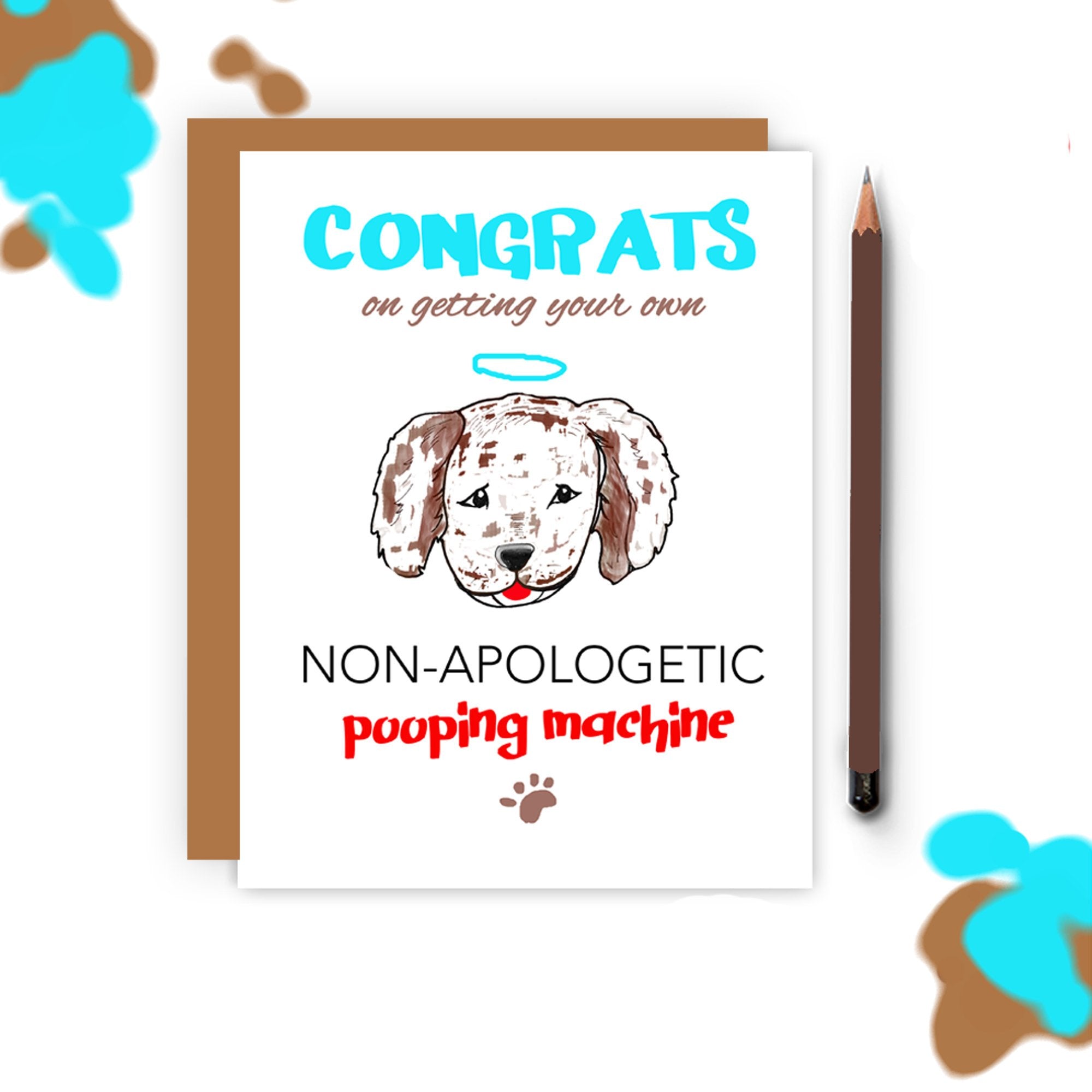 Dog Congrats (Pooping Machine) - 6 PK