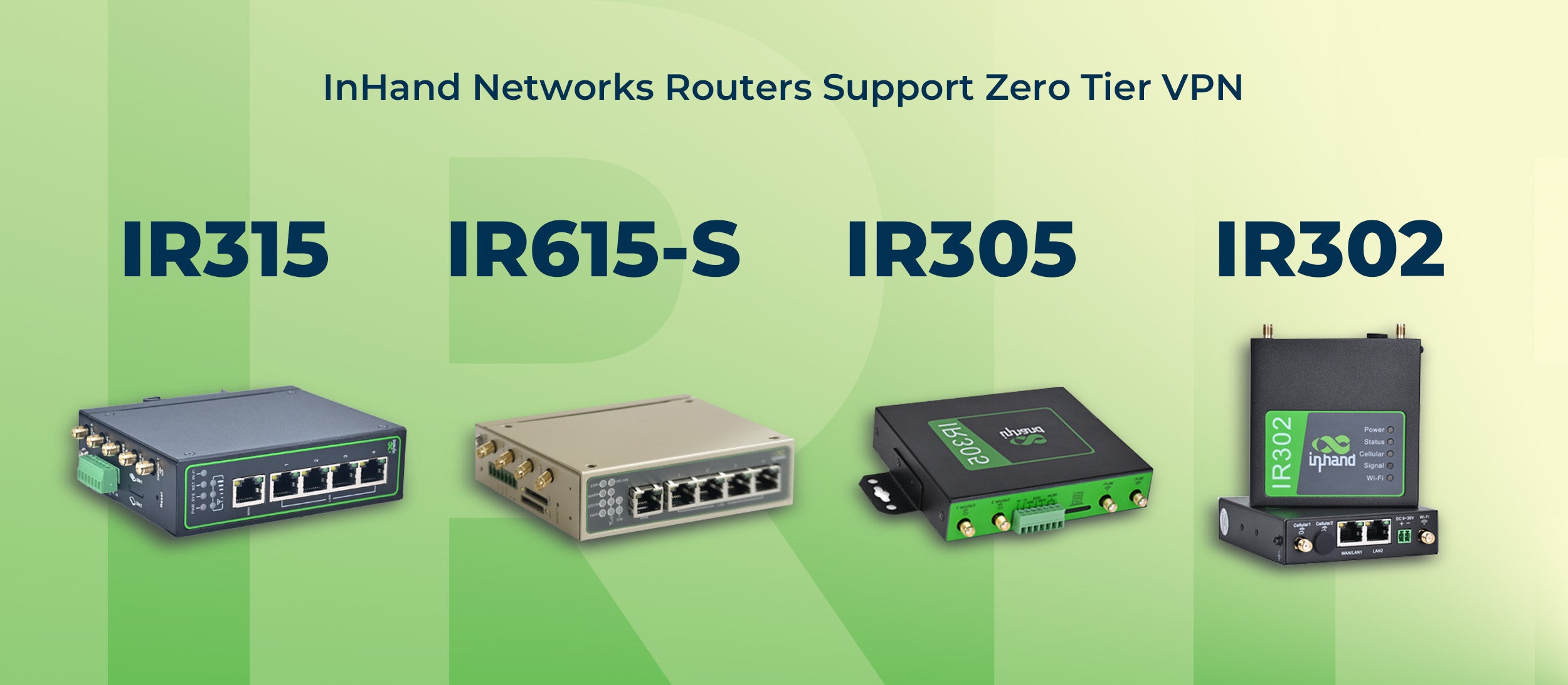 InHand Networks Routers Support Zero Tier VPN