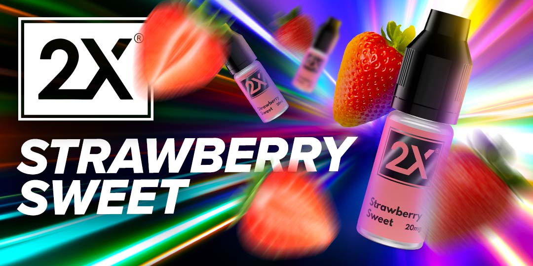 2x Nic Salt Eliquid Strawberry Sweet