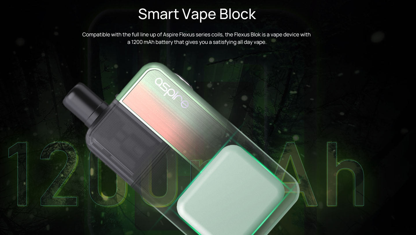 Flexus Blok Vape Pod Kit by Aspire Battery