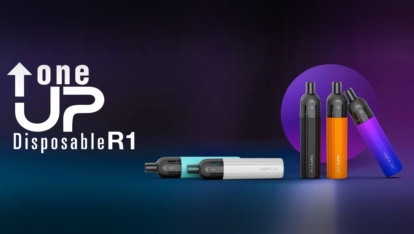 One Up R1 Rechargeable Disposable Vape Kit by Aspire