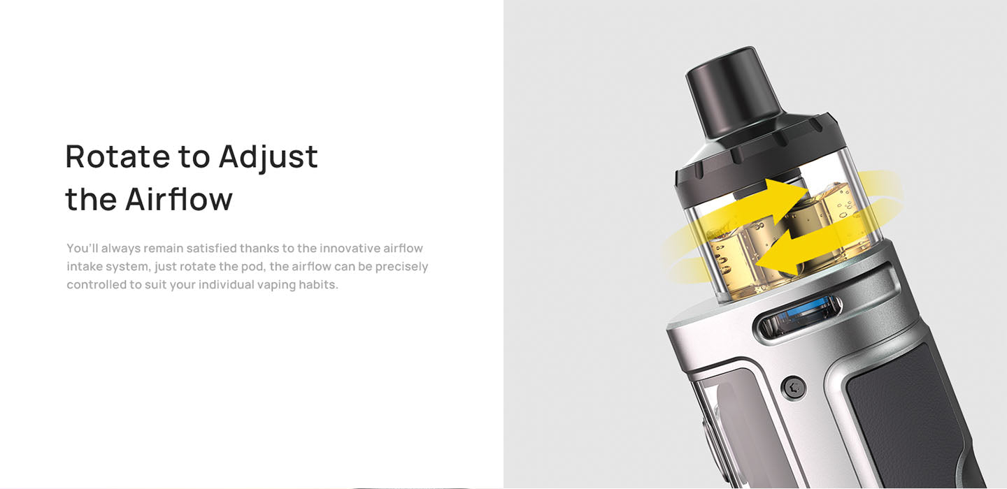 Aspire Veynom LX Pod Kit Adjusted Airflow