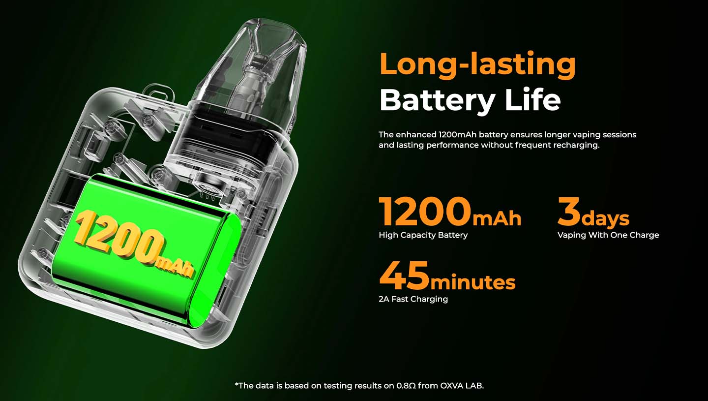 oxva long battery