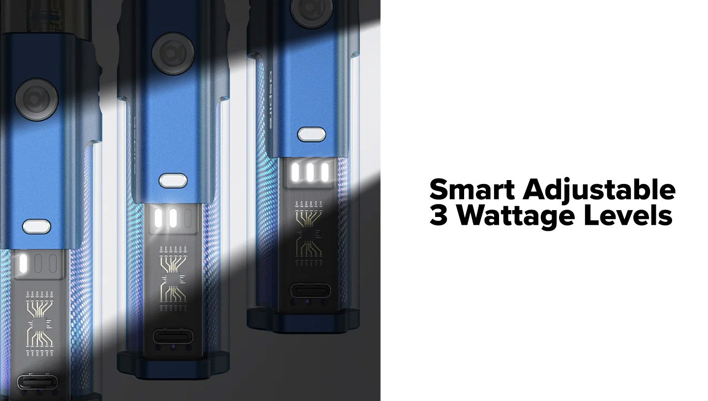 smart adjustable wattage levels