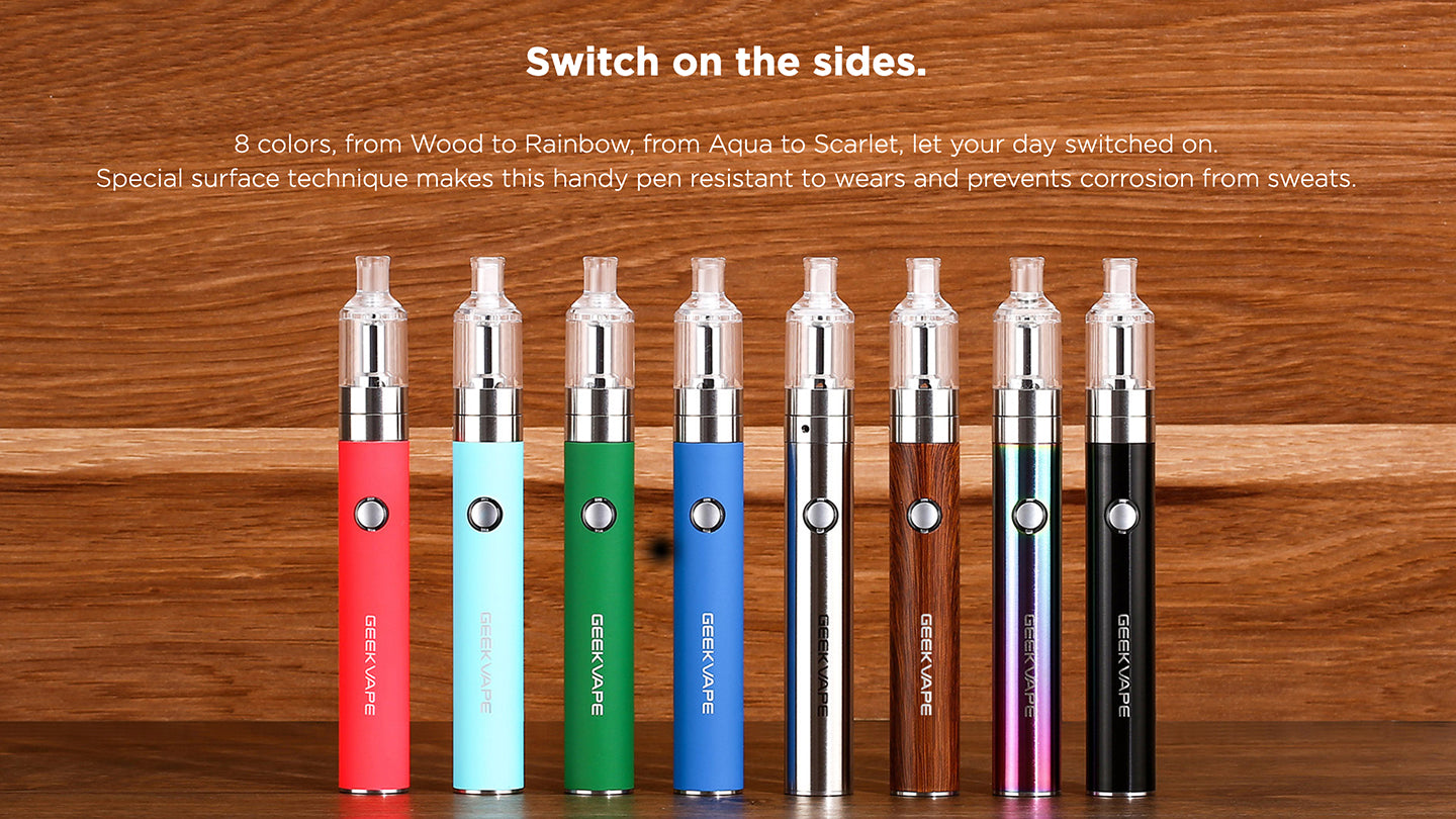 G18 Vape Pen Kit by Geekvape Colours
