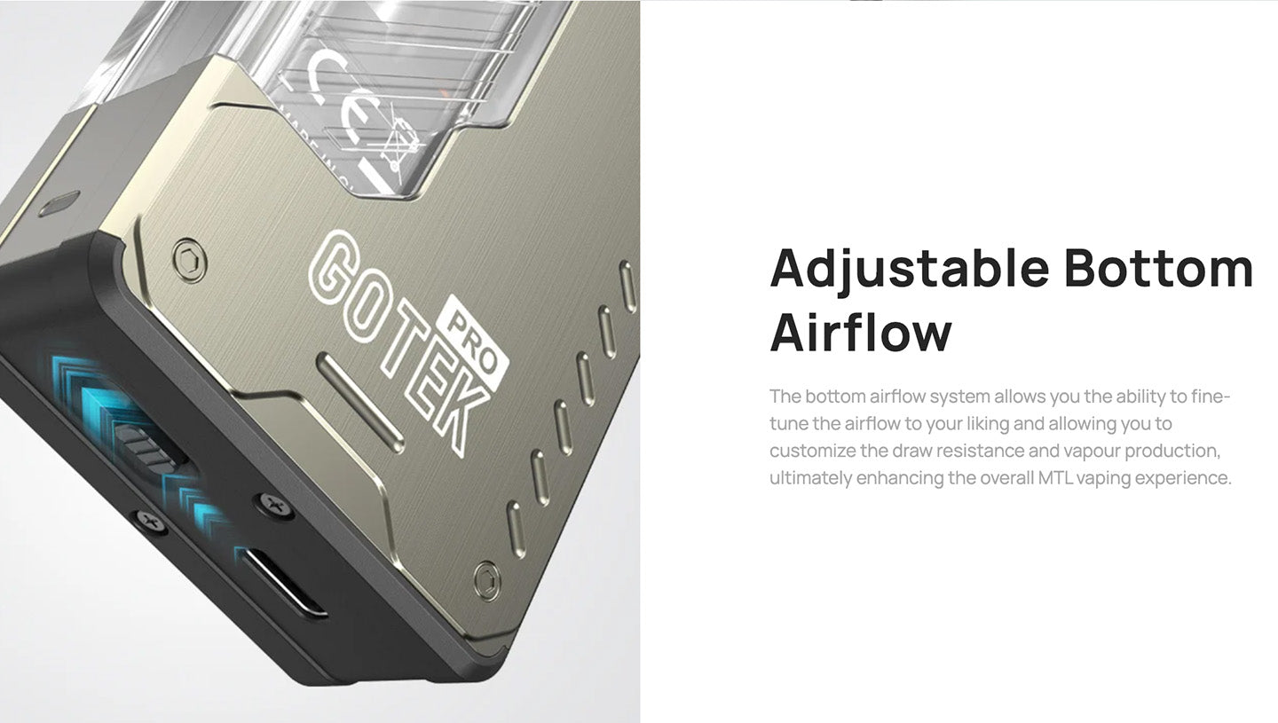 Aspire Gotek Pro Adjustable Airflow
