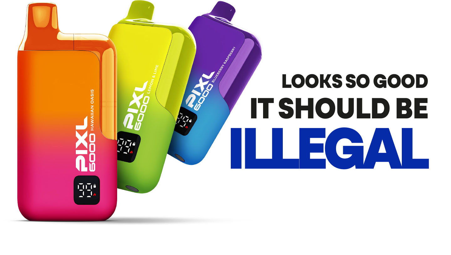 PIXL 6000 Legal Big Puff Disposable Vape Looks So Good It Should Be Illegal