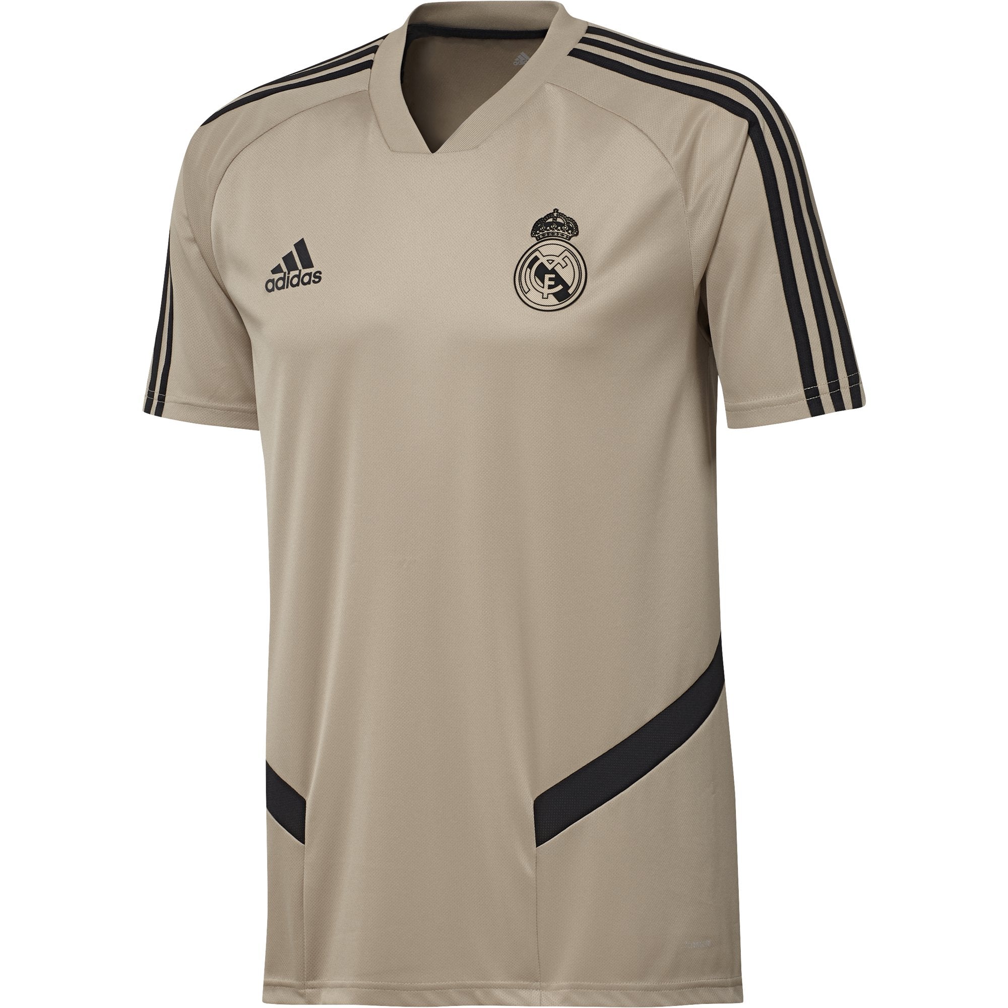 Real Madrid Mens Training Jersey - Gold 