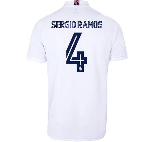 4 Sergio Ramos Mens Real Madrid Home 
