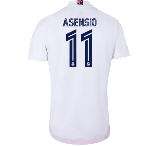 asensio jersey number