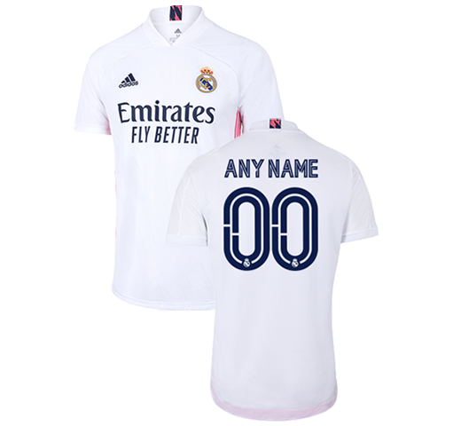 real madrid personalized jersey