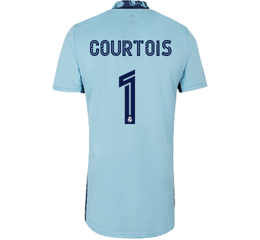 courtois jersey number