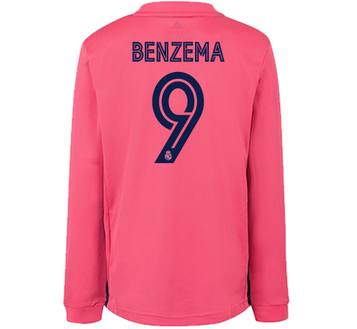 real madrid pink jersey long sleeve